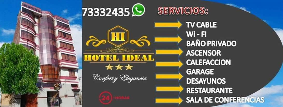 Hotel Ideal Villazon Bagian luar foto